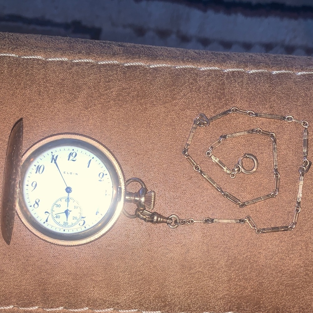 Pocket Watch with Chain